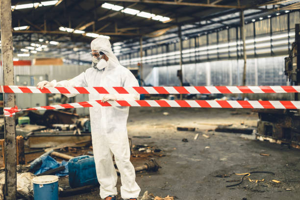 Professional Drug Lab Cleanup technician working in Kirkland, WA